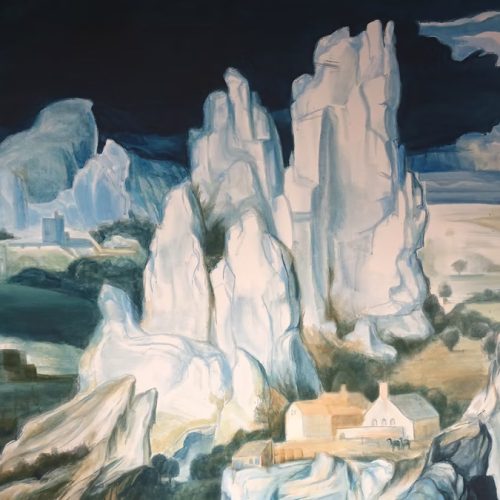 Grand paysage (détail) 